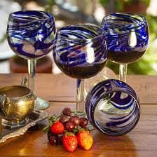 Hand-blown Wine Glasses
