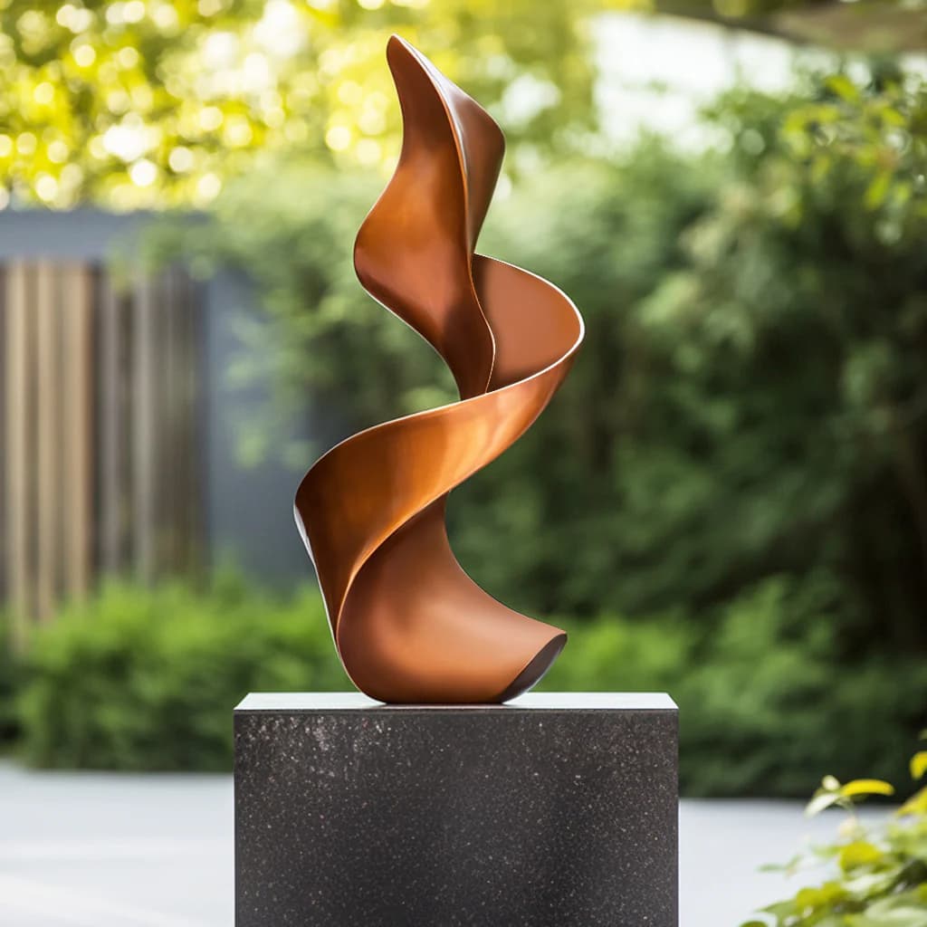 Copper Garden Sculpture