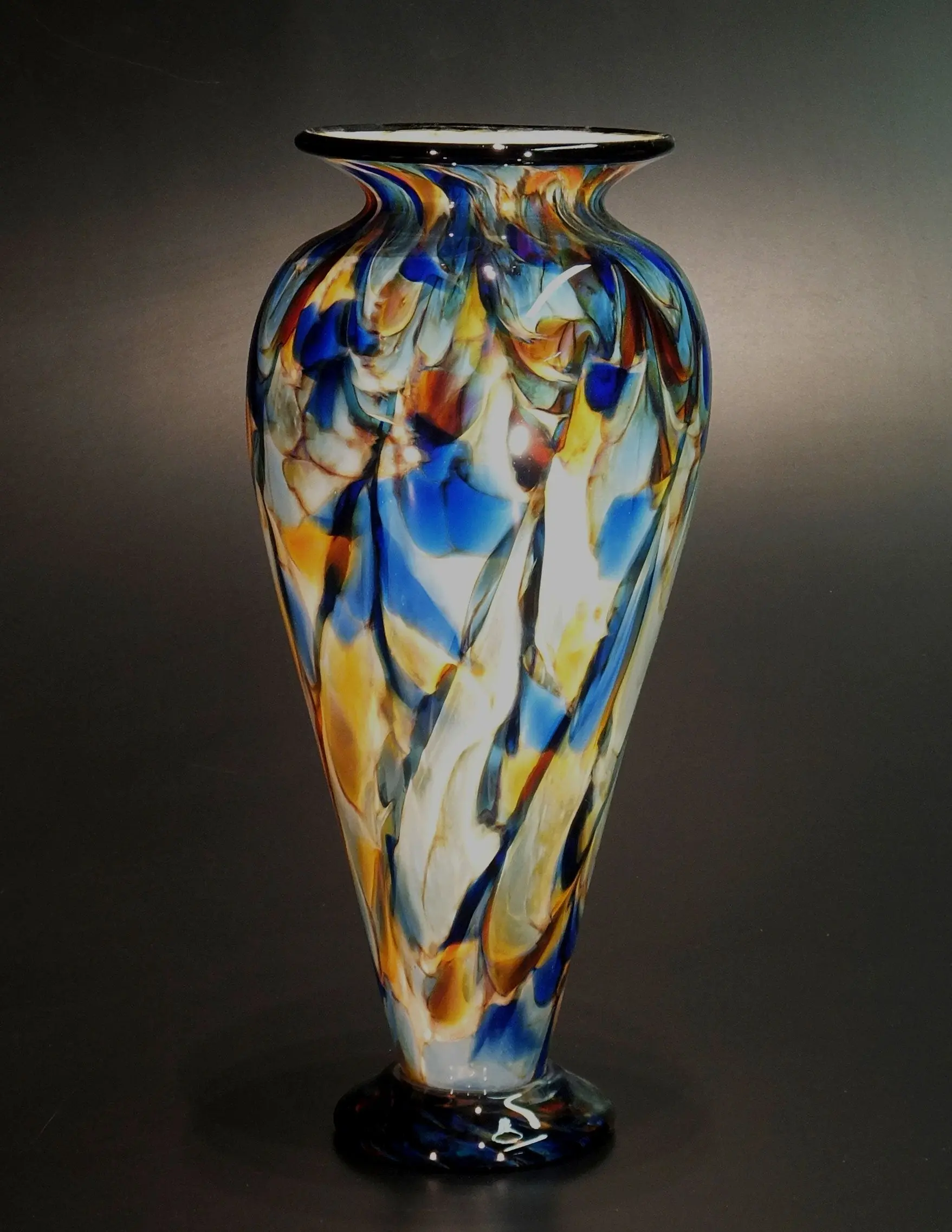 Hand-blown Glass Vase