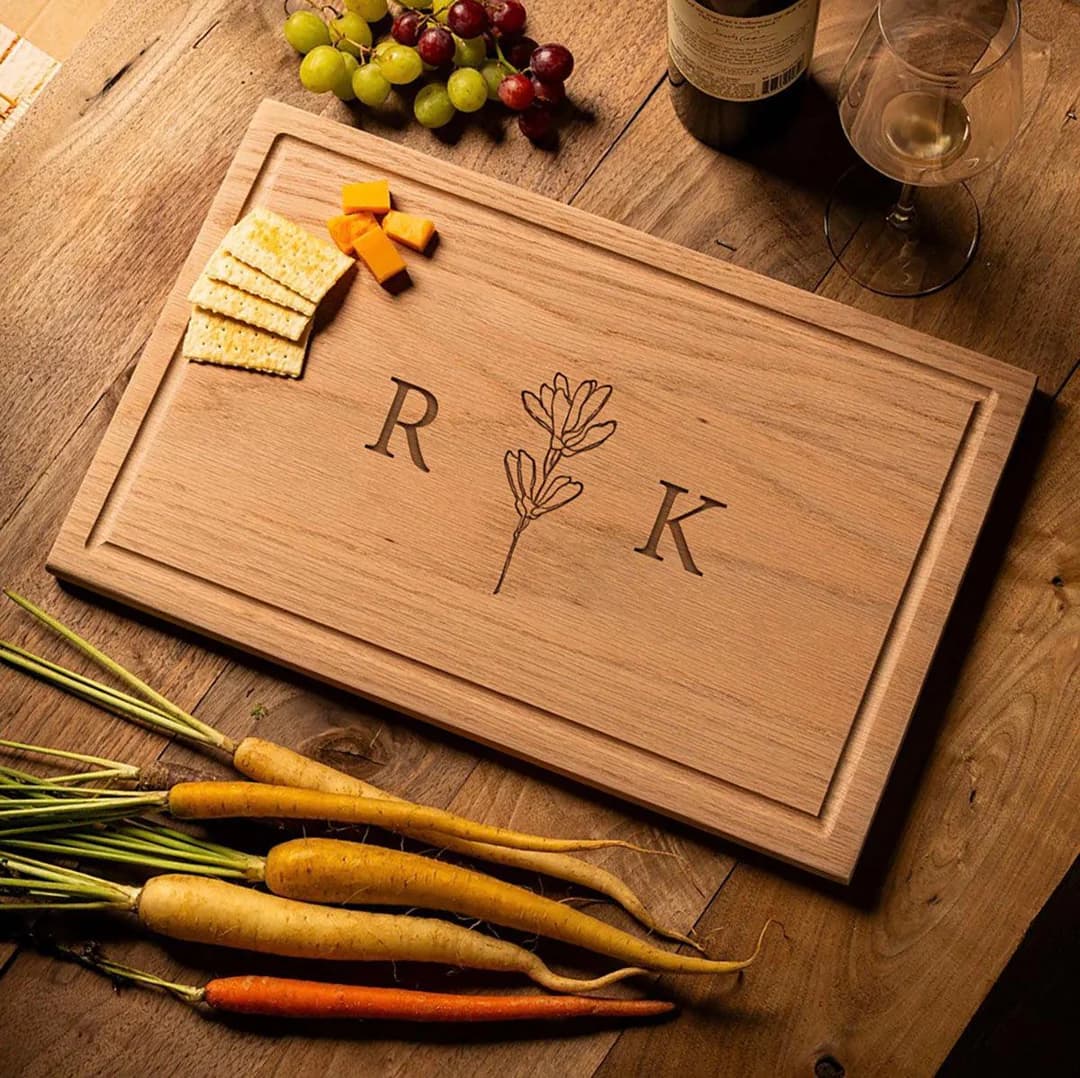 Custom Oak Cutting Board