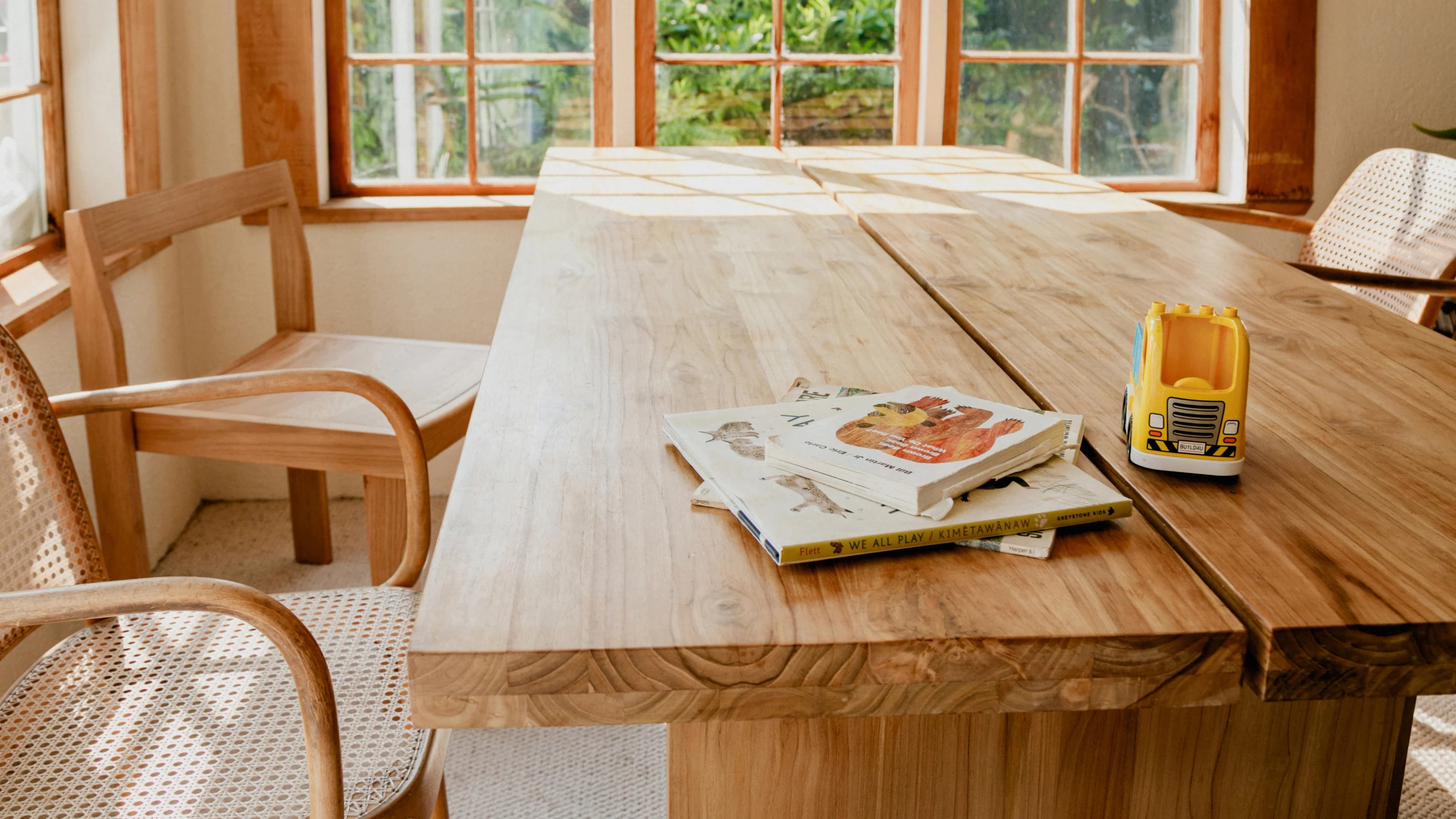 Solid Oak Dining Table