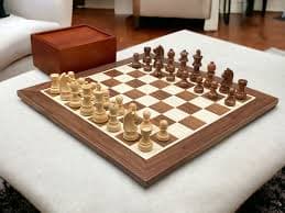 Walnut Chess Board